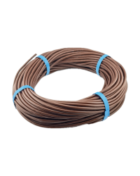 Маркуч PVC φ6 х 50м. тип спагети кафяв